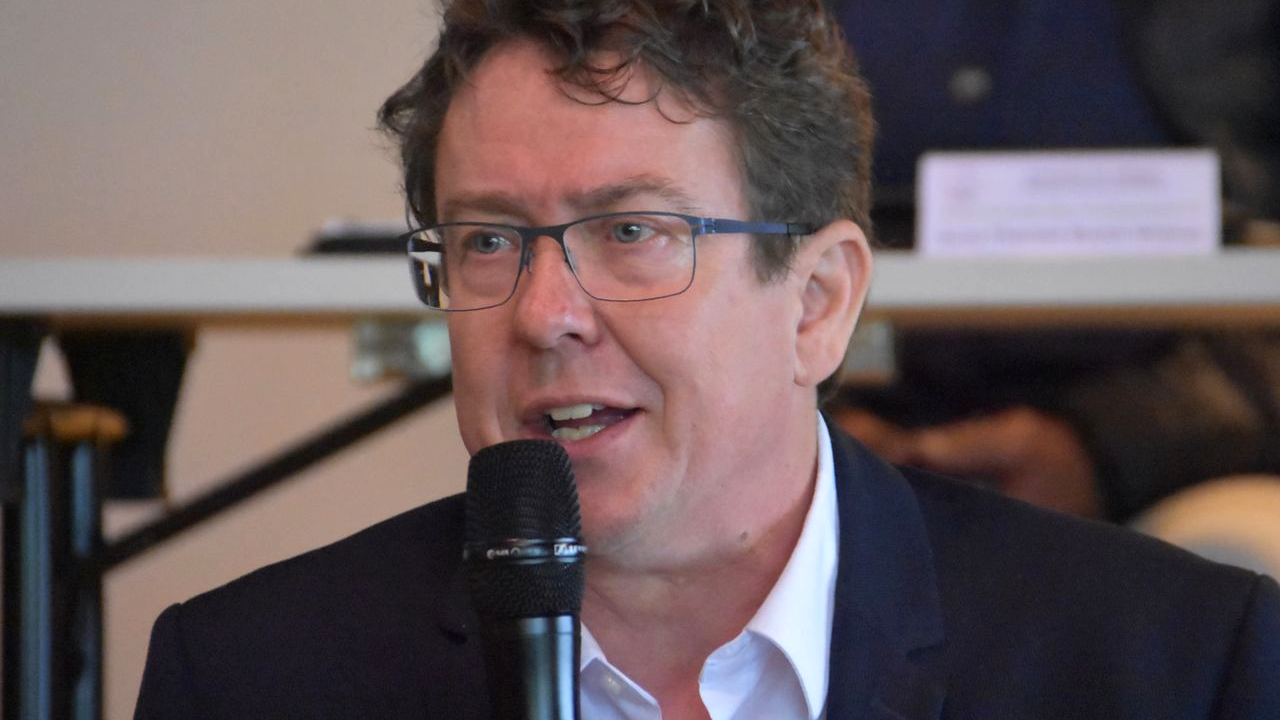 Albert Rösti, nouveau président de la FSFM. [RTS - Gaël Klein]