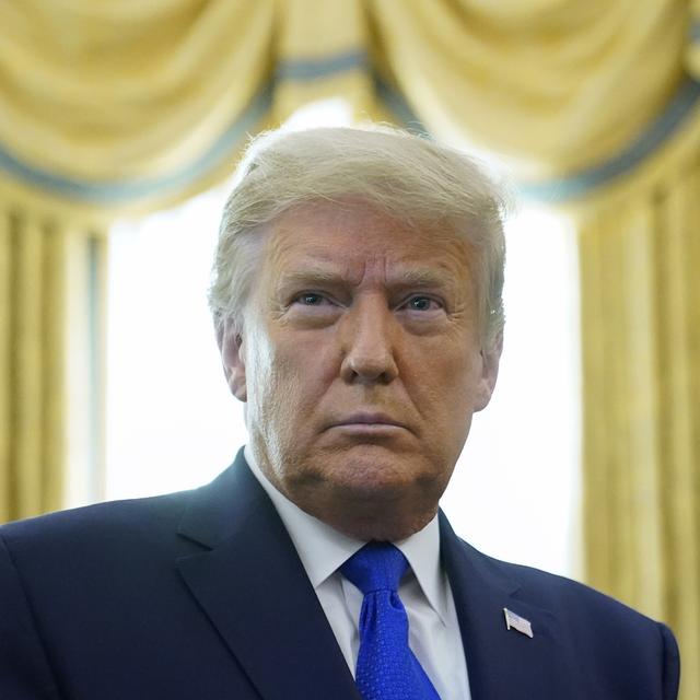 Le président américain Donald Trump photographié le 7 décembre 2020 à la Maison Blanche. [Keystone - AP Photo/Patrick Semansky]