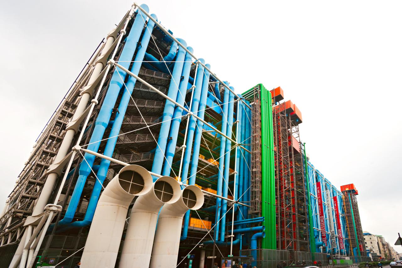 Le centre culturel Pompidou à Paris.masterluDepositphotos [masterlu]