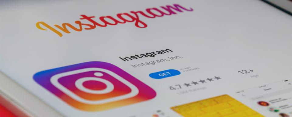 Une page sur le réseau social Instagram. [Photo Unsplash - Souvik Banarjee]