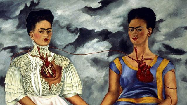 Frida Kahlo, une de ses oeuvres au Tate Museum de Londres. [Notimex via AFP]