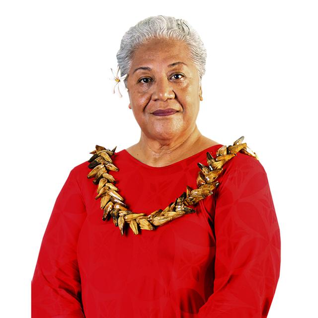 Fiame Naomi Mata'afa, Première ministre élue des Samoa. [Keystone/FAST Party]
