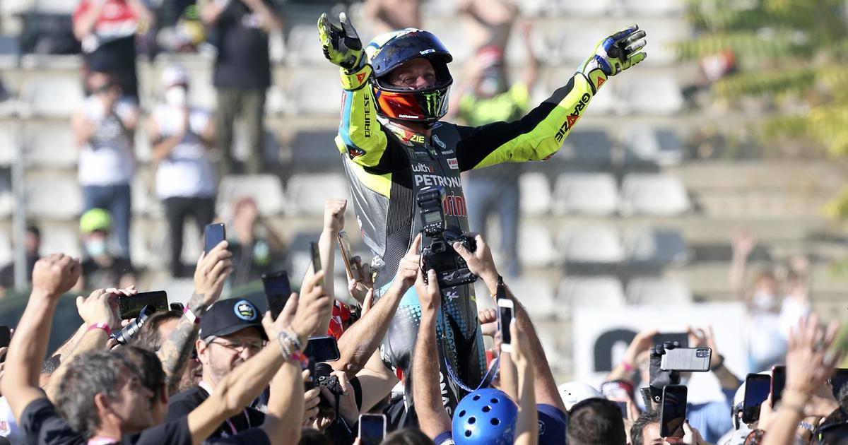 Rossi 10e de son dernier Grand Prix