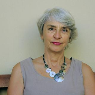 La sociologue Nathalie Heinich.
Photo artificiellement élargie sur la droite et la gauche [CC-By-SA - Vigenère]