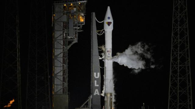 La sonde Lucy en route pour les astéroïdes près de Jupiter. [Keystone - Bill Ingalls/NASA via AP]