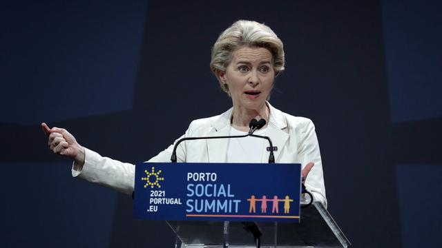 La présidente de la Commission européenne Ursula von der Leyen a profité du sommet pour rappeler les réalisations de l'Europe dans la crise et notamment le plan de relance de 750 milliards d'euros. [Estela Silva]