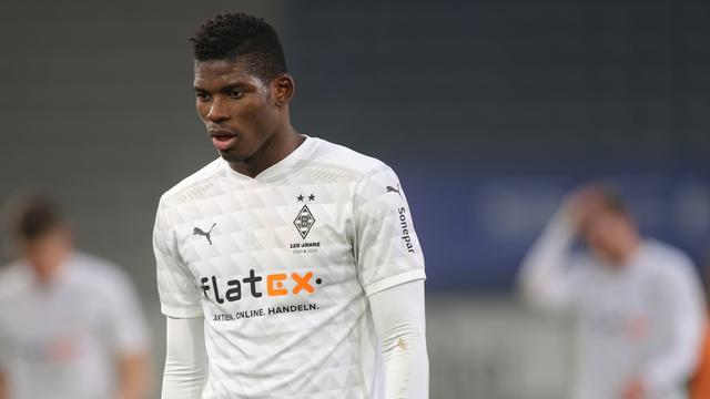 Breel Embolo n'affrontera pas le Werder avec Mönchengladbach mardi. [Keystone - Friedmann Vogel]