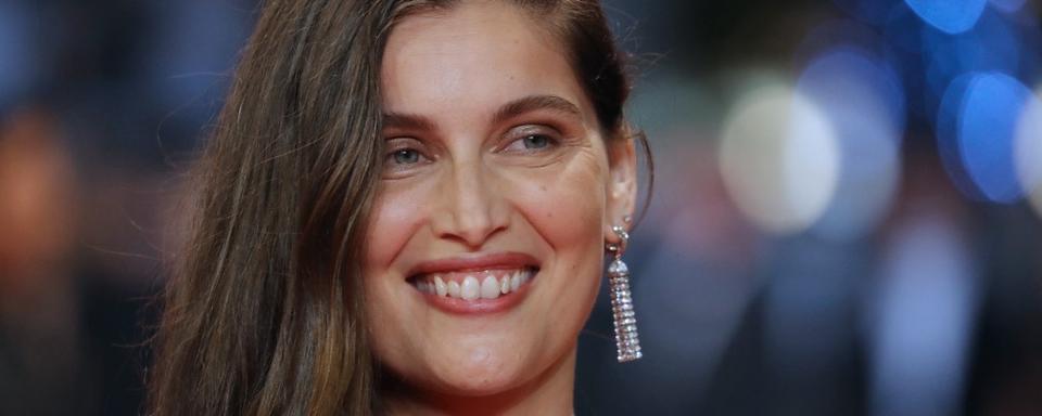 French actress Laetitia Casta arrives for the screening of the film "La Croisade" at the 74th edition of the Cannes Film Festival in Cannes, southern France, on July 12, 2021. [Valery HACHE / AFP]