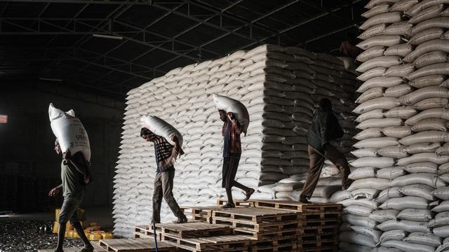 L'objectif d'éliminer la faim en 2030 s'éloigne dangereusement, ont prévenu mercredi à l'ONU cinq agences internationales. [AFP - YASUYOSHI CHIBA]