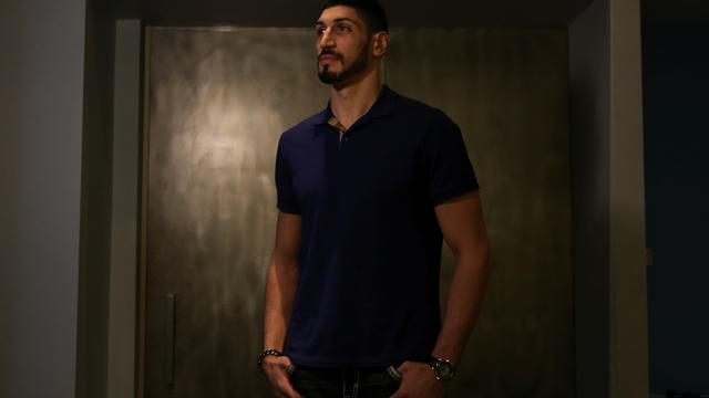 Le joueur turc de NBA Enes Kanter a appelé dans une vidéo à la "libération" du Tibet. [reuters - Gabriela Bhaskar]