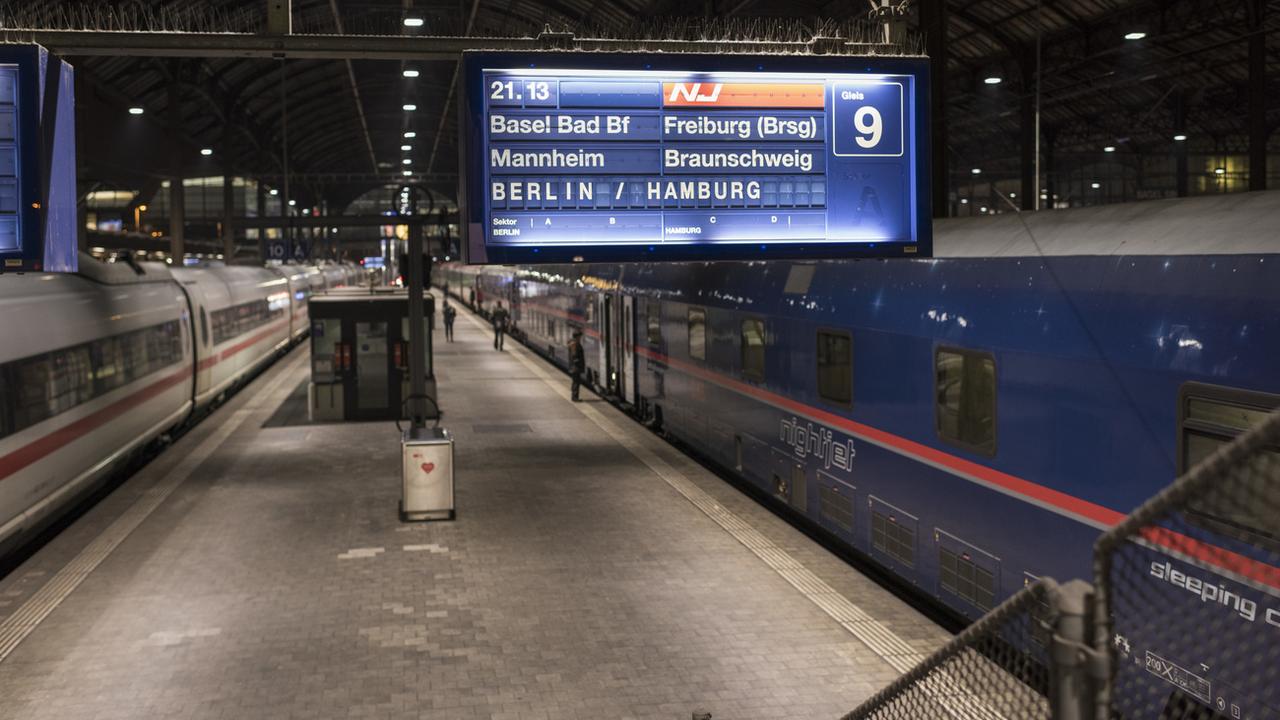 La liaison Zurich-Berlin est opérée par la compagnie autrichienne ÖBB. [Keystone - Christian Beutler]