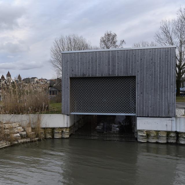 La pisciculture d'Estavayer-le-Lac sera remise en fonction. [Keystone - Anthony Anex]