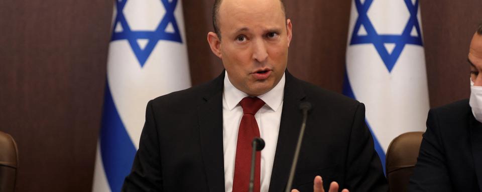 Le Premier ministre israélien Naftali Bennett a annoncé des restrictions de déplacement, notamment dans plusieurs pays européens. [AFP - Abir Sultan]