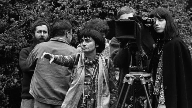 Agnès Varda, réalisatrice française du film "L'une chante, l'autre pas". [AFP - © Roger-Viollet]