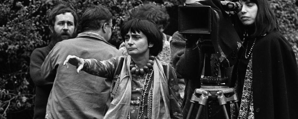 Agnès Varda, réalisatrice française du film "L'une chante, l'autre pas". [AFP - © Roger-Viollet]