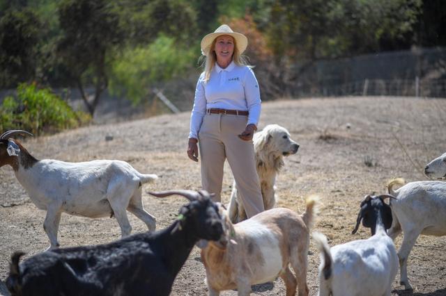 Alissa Cope, fondatrice de Sage Environmental Group. [AFP - Robyn Beck]