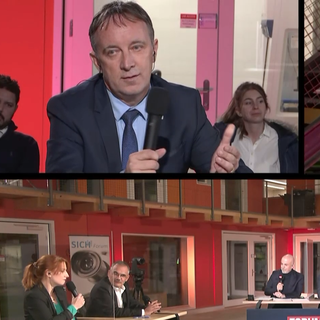 Le grand débat de l'émission Forum sur le deuxième tour des élections fribourgeoises du 19 novembre 2021. [RTS - RTS]