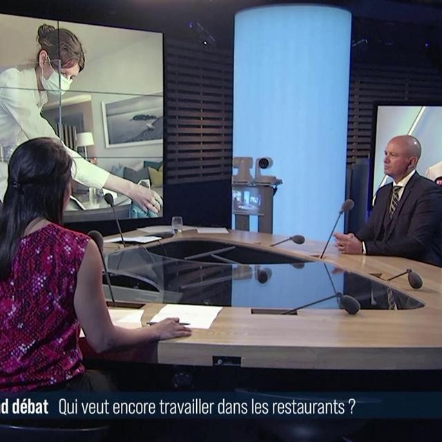 Le débat – Qui veut encore travailler dans les restaurants? [RTS]