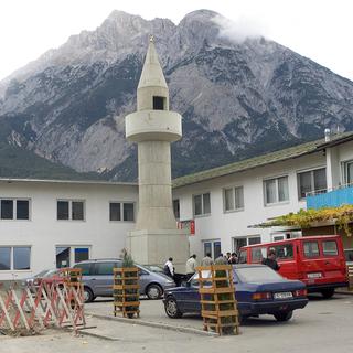 La mosquée de Telfs en Autriche. [Keystone/AP Photo - Kerstin Joensson]