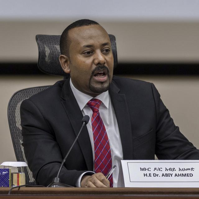 Le Premier ministre éthiopien Abiy Ahmed admet la présence de troupes érythréennes au Tigré. [AP photo/Keystone - Mulugeta Ayene]