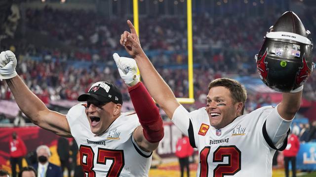 Les Tampa Bay Buccaneers, ici abec Rob Gronkowski (87) et Tom Brady, ont infligé une correction aux Kansas City Chiefs. [Ashley Landis]