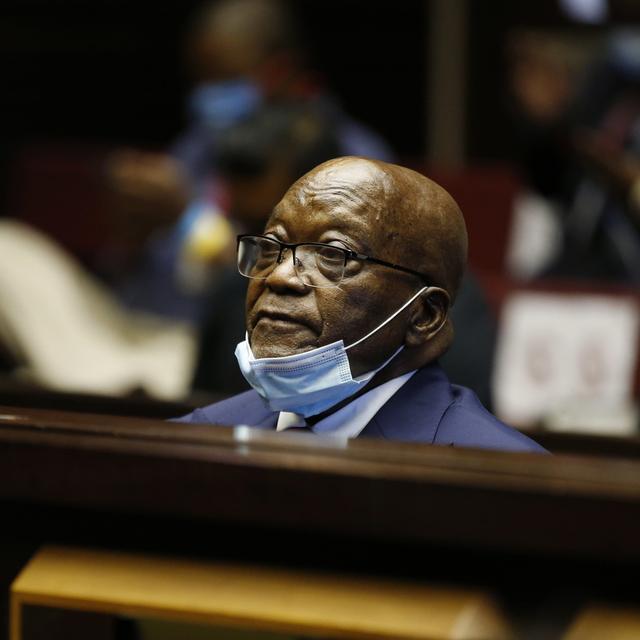 Jacob Zuma a été condamné à 15 mois de prison pour outrage à la justice. [Phill Magakoe]