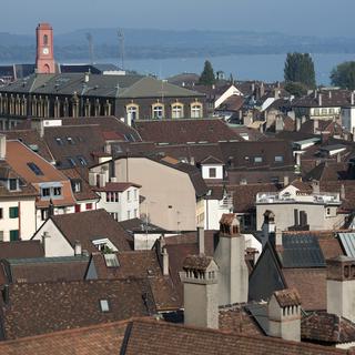Neuchâtel revoit son dispositif pour gérer les conflits en zone urbaine. [Keystone - Laurent Gillieron]