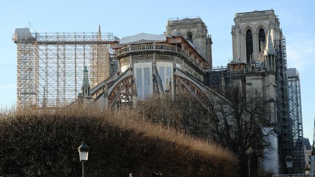 La restauration de la cathédrale Notre-Dame de Paris.
IMAGE POINT FR/LPN/BSIP
AFP [IMAGE POINT FR/LPN/BSIP]