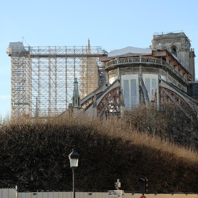 La restauration de la cathédrale Notre-Dame de Paris.
IMAGE POINT FR/LPN/BSIP
AFP [IMAGE POINT FR/LPN/BSIP]