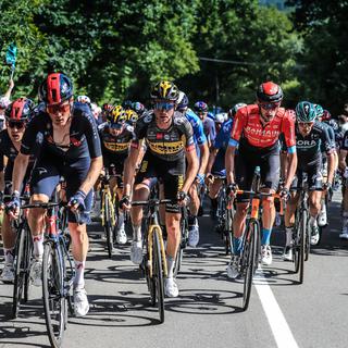 Tour de France: une troisième étape promise aux sprinters. [EPA/ Keystone - Christophe Petit Tesson]
