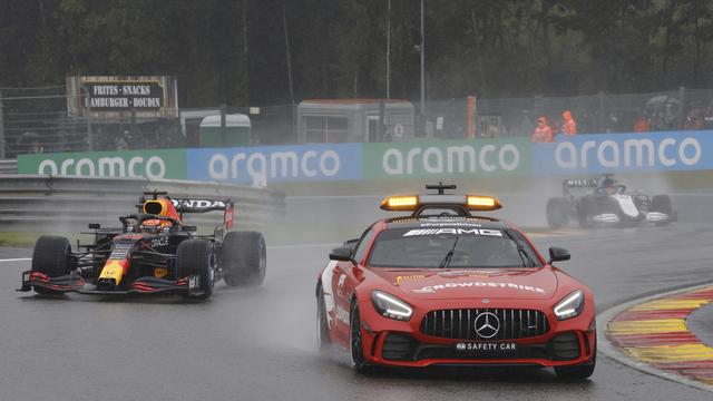 La pluie a joué les trouble-fête sur le circuit de Spa-Francorchamps. [Olivier Matthys]