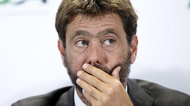 Le Président de la Juventus Andrea Agnelli est visé par l'enquête. [Keystone - Salvatore di Nofli]