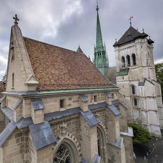 La cathédral St-Pierre de Genève. [Keystone - Martial Trezzini]