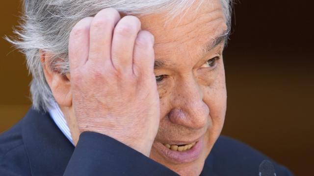 Le secrétaire général de l'ONU Antonio Guterres réclame un dialogue avec les talibans et craint pour le Sahel. [Paul White]