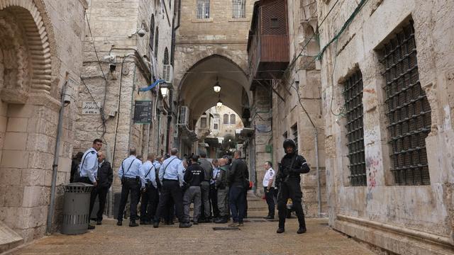 L'attaque a été perpétrée dans la vieille ville de Jérusalem. [AFP - Menahem Kahana]