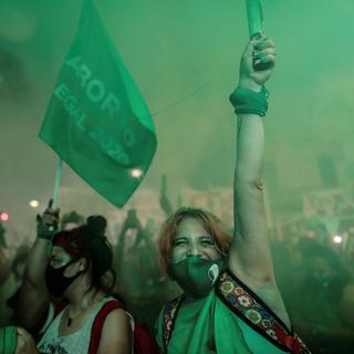 L'Argentine a légalisé l'avortement en décembre 2020. [EPA/Keystone - Juan Ignacio Roncoroni]