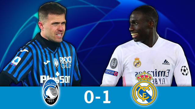 1-8 aller, Atalanta - Real Madrid (0-1): Ferland Mendy offre la victoire au Real en toute fin de rencontre !