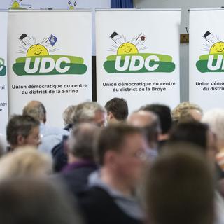 L'UDC du canton de Fribourg ne lance pas de candidat pour l'élection complémentaire du 26 septembre. [Keystone - Adrien Perritaz]
