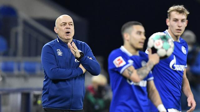 Ca ne fonctionne toujours pas pour Schalke 04 et Christian Gross. [AP - Martin Meissner]