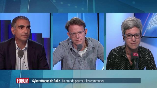 Débat entre Anouch Seydtaghia, Gilles Clémençon et Lise Bailat. [RTS - RTS]