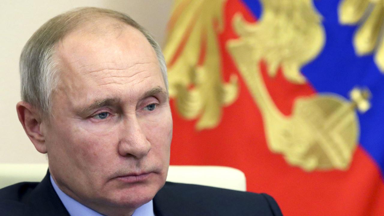 Le président russe Vladimir Poutine photographié le 21 janvier 2021. [Keystone - Mikhail Klimentyev, Sputnik, Kremlin Pool Photo via AP]