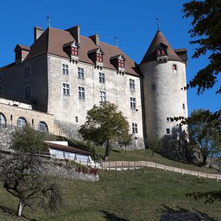 Le château de Gruyères. [Keystone - Laurent Gillieron]