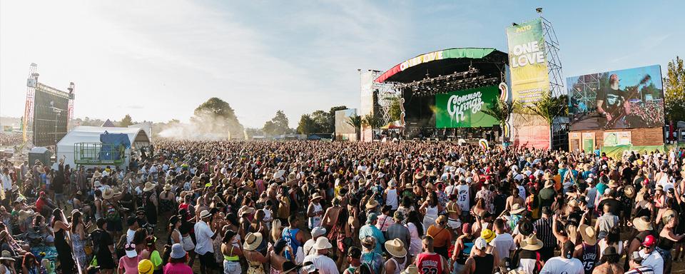 Le festival de musique "One Love" à Tauranga, accueille 20'000 personnes. Nouvelle-Zélande, le 7 février 2021. [www.onelovefestival.co.nz]