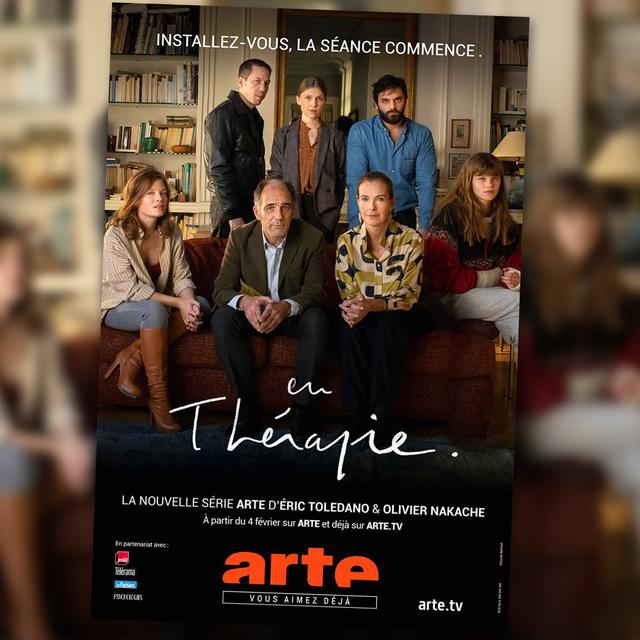 Affiche de la série "En thérapie". [arte/RTS]