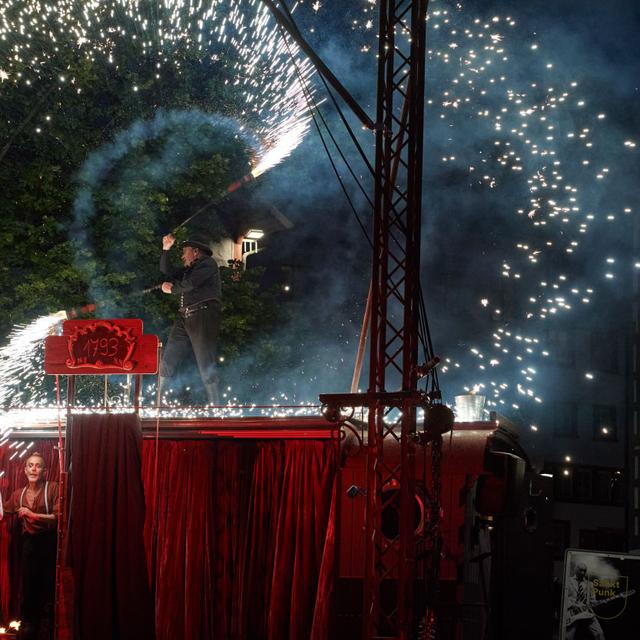 Une scène du spectacle "Panopticum Curiosum". [KUNOS Circus Theater]