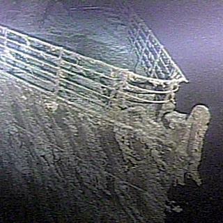 L'épave du Titanic. [Keystone/AP Photo/Discovery Channel Online]