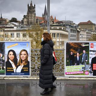 A Lausanne, le PLR et le PS se livrent bataille sur les budgets de campagne. [LAURENT GILLIERON - KEYSTONE]