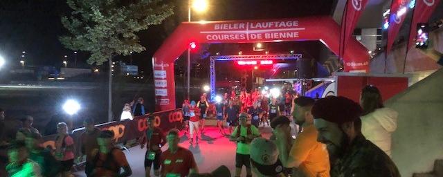 Le départ de la course à Bienne. [Martin Reber]