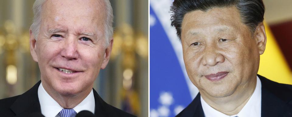 Joe Biden et Xi Jinping [AP/Keystone - Alex Brandon/Eraldo Peres]