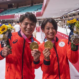 Hifumi et Uta Abe ont remporté l'or à quelques minutes d'intervalle dimanche. [Imago - JBAutissier]